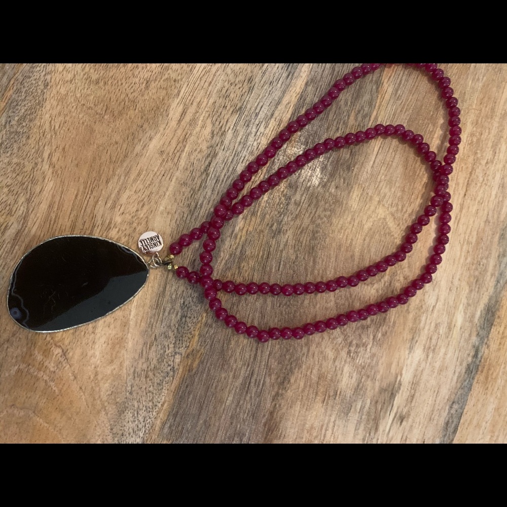COPY - Kinsley Armelle necklace with large stone
